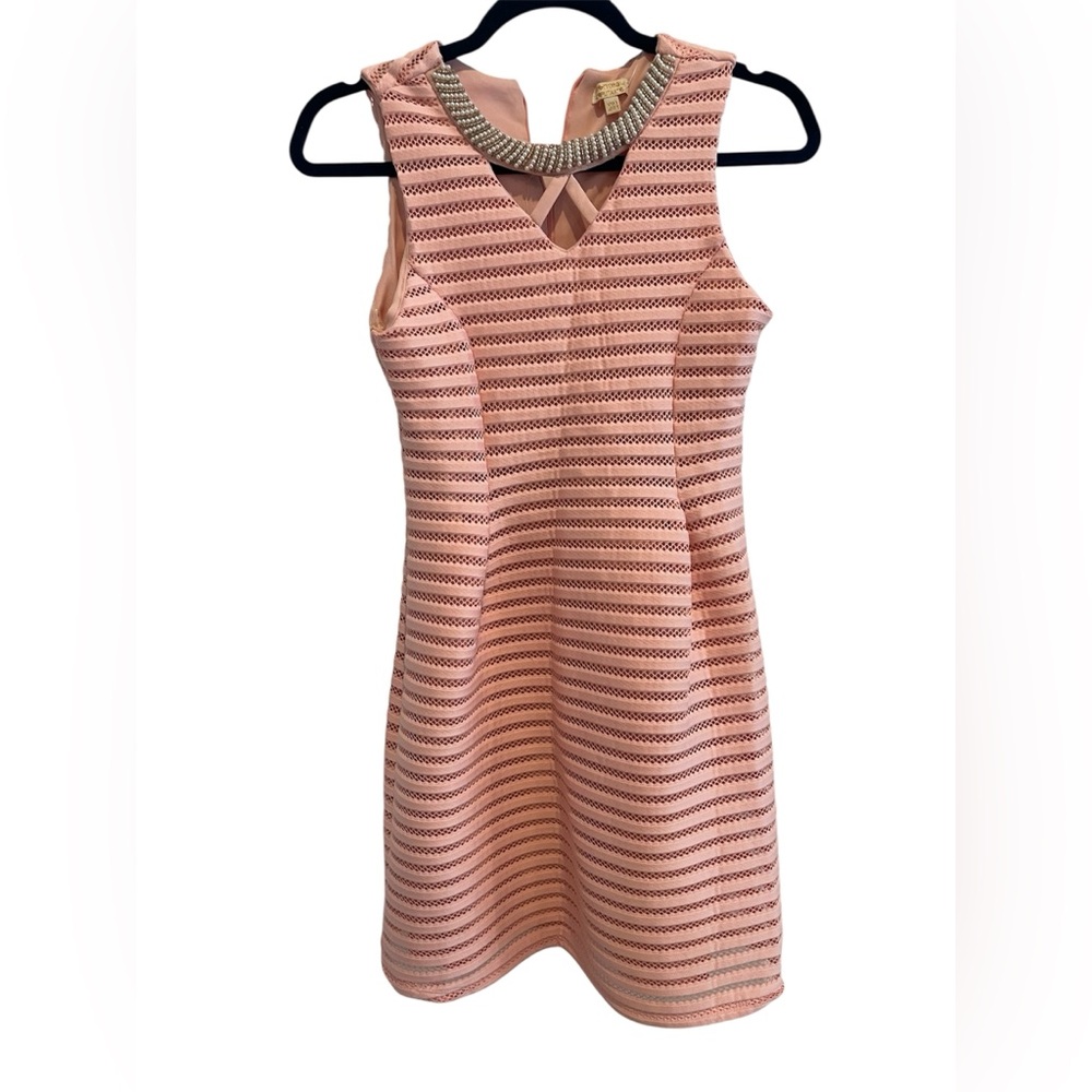 Monteau Couture Salmon Dress Girls size 12 party dress